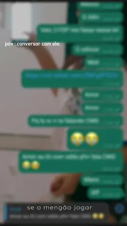 conversar com ele.