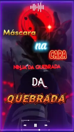 Máscara na cara 
