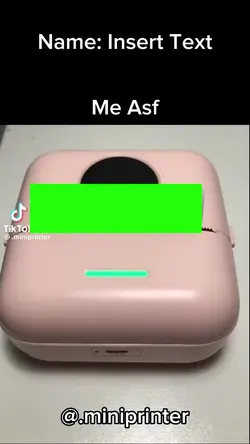 Mini Printer Thing