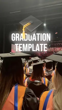 Graduation template