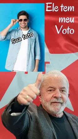 Meu voto é do Lula 