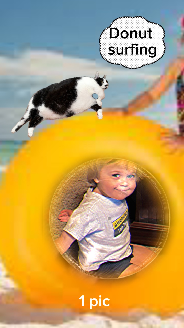 capcut template cover
