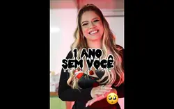 1 ano sem você 🖤🥀