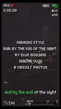 Digicam vlog