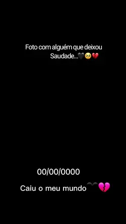 saudades
