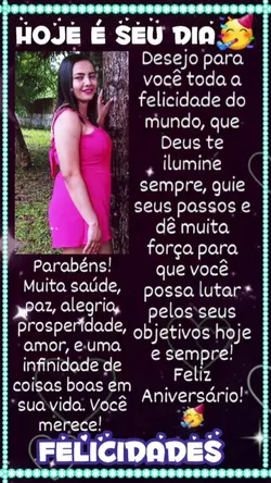 É SEU DIA 