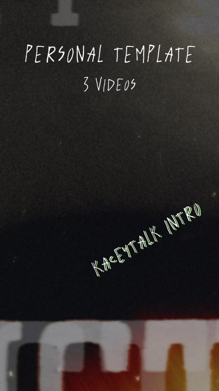 capcut template cover