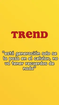 trend generación 