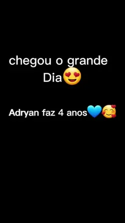 aniversário do filho
