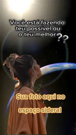Sua foto no espaço 
