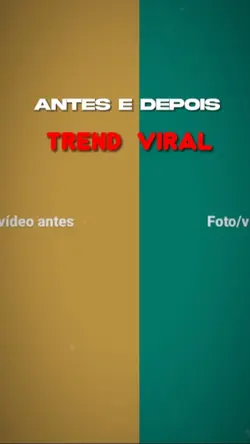 antes e depois