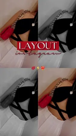 layout Instagram
