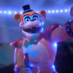 Glamrock Freddy!!🧡💙