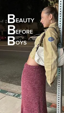 Beauty before boys