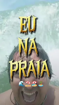 eu na praiaKKKKKKKJJ