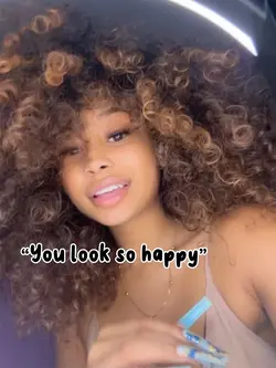 You look so happy 😊