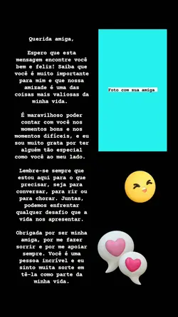 linda mensagem amiga