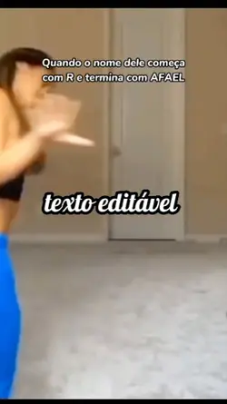 texto editável 
