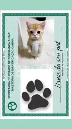 FOTO+NOME DO SEU PET