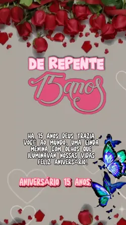 DE REPENTE 15 ANOS 