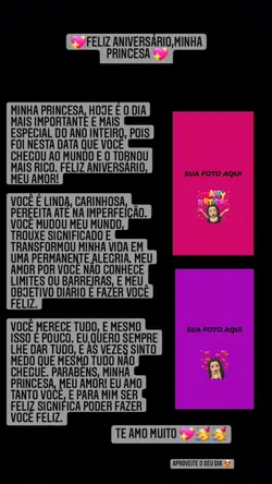 Feliz aniversário 