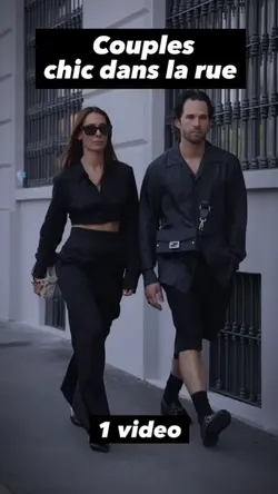 couples chic dans la