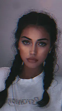 blurry face