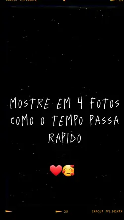O TEMPO PASSA