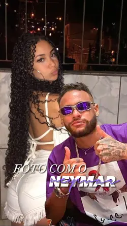foto com o Neymar...