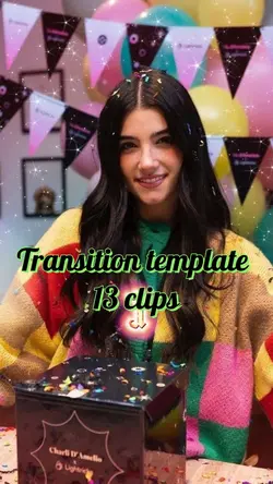 Transition template