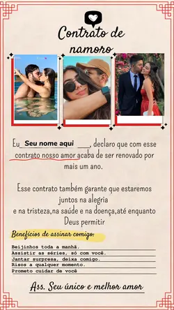 contrato de namoro 