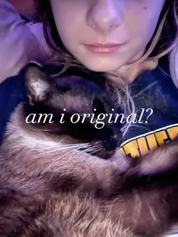 Am i original?