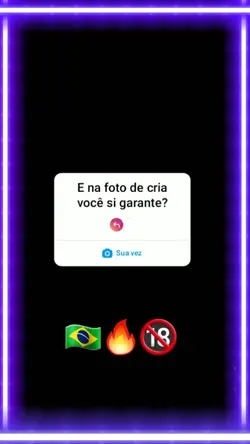 E na foto de cria?