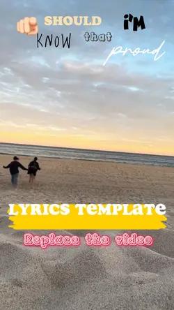 Lyrics template