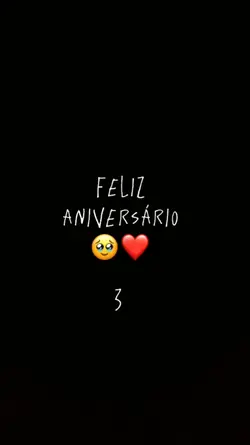 feliz aniversário