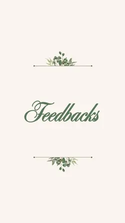 FEEDBACKS 4 FOTOS