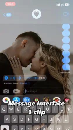Message interface