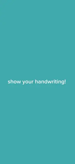 your handwriting! ✍🏼💘