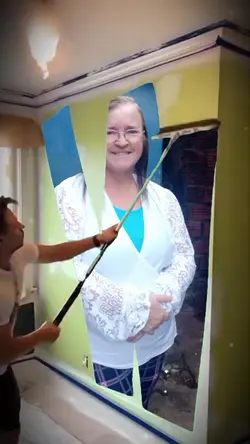 pintura na parede 