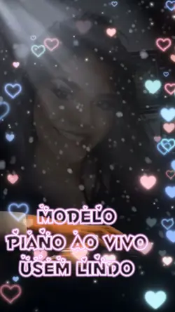 modelo piano ao vivo