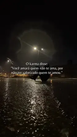 O karma disse...