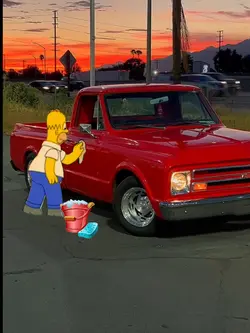 Lava coches homer