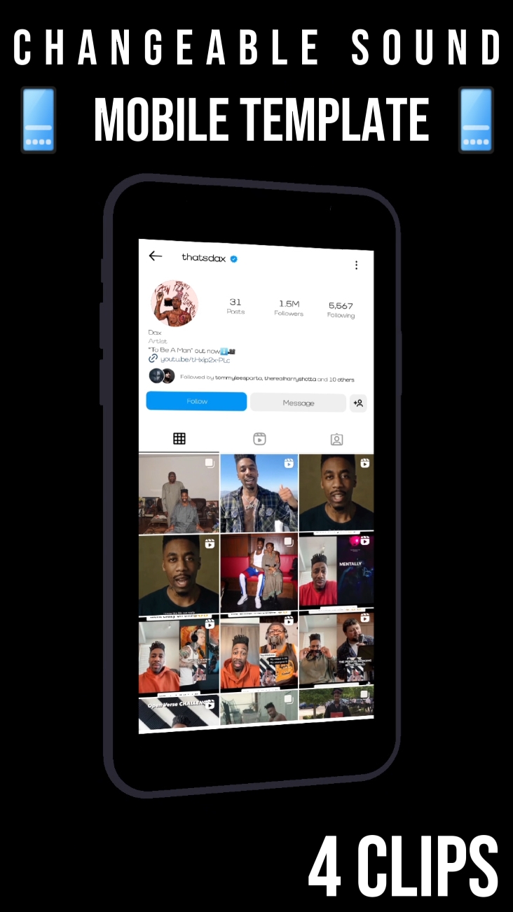 capcut template cover