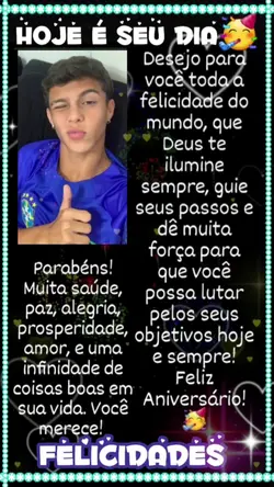 PARABÉNS AMIGO A