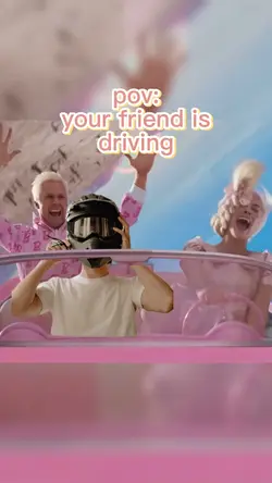 pov: friend drives