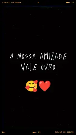 Nossa amizade