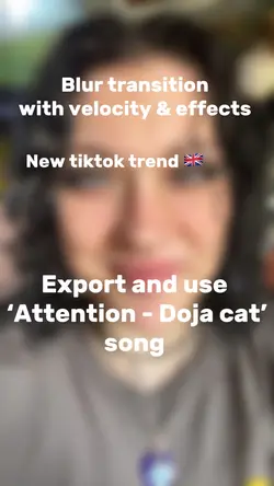 Blur transition 🌫️👀