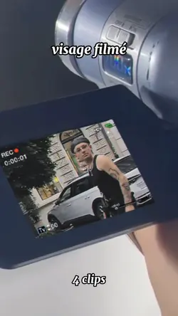 visage filmé