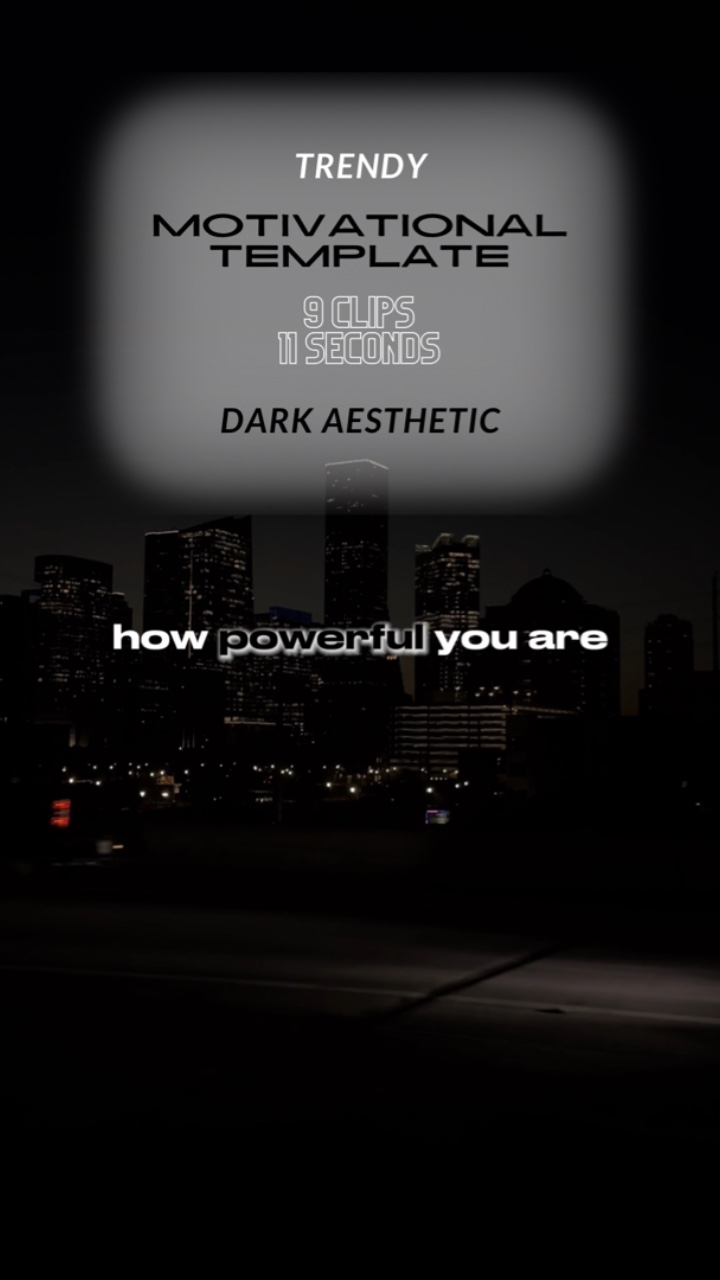 capcut template cover