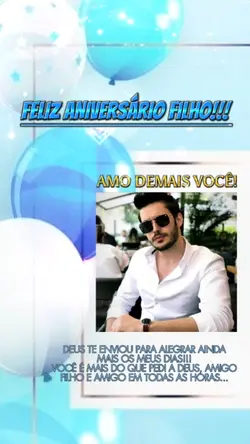 FELIZ NIVER FILHO!